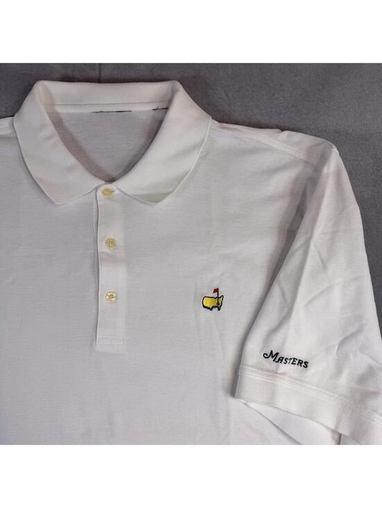 Masters Other - Masters Collection Polo Shirt Mens XL White Cotton Pique Golf Augusta VTG